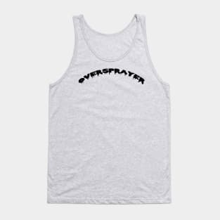 Oversprayer Fragrance Shirt Dark Text Tank Top